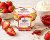 Strawberry Cheesecake with Biscotti Crust